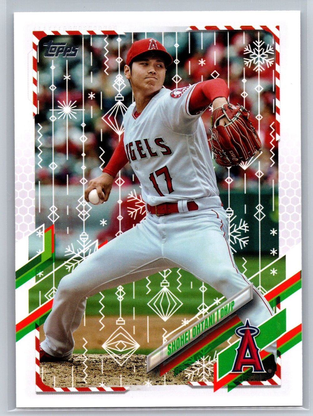 Shohei Ohtani 2021 Topps Holiday Baseball Series Mint Card  #HW80