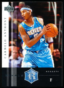 Carmelo Anthony 2004 2005 Upper Deck Rivals Series Mint Card #19