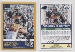 Christian McCaffrey 2019 Score Gold Series Mint Card #254