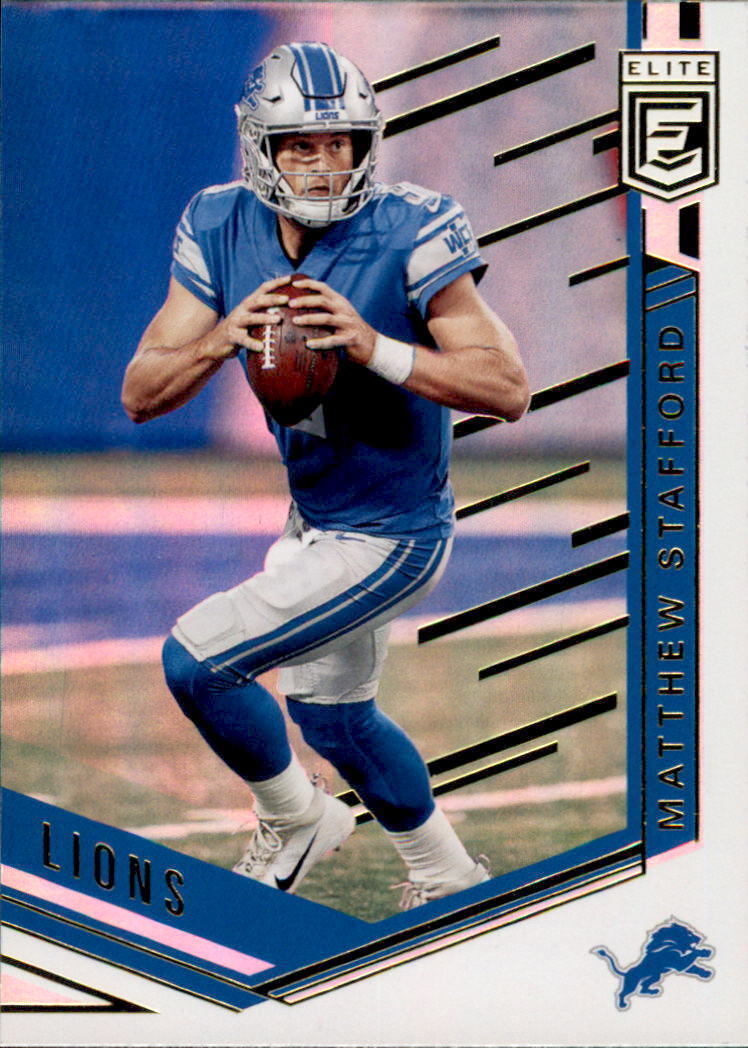 Matthew Stafford 2018 Donruss Elite Series Mint Card #30