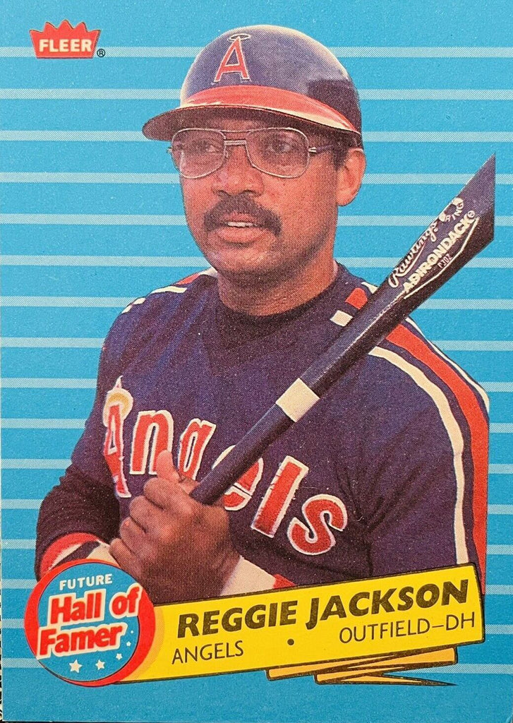 Reggie Jackson 1986 Fleer Future Hall of Famers Series Mint Card #6 ...