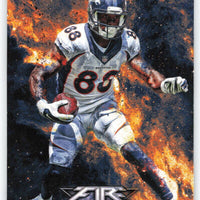 Demaryius Thomas 2014 Topps Fire Series Mint Card #10