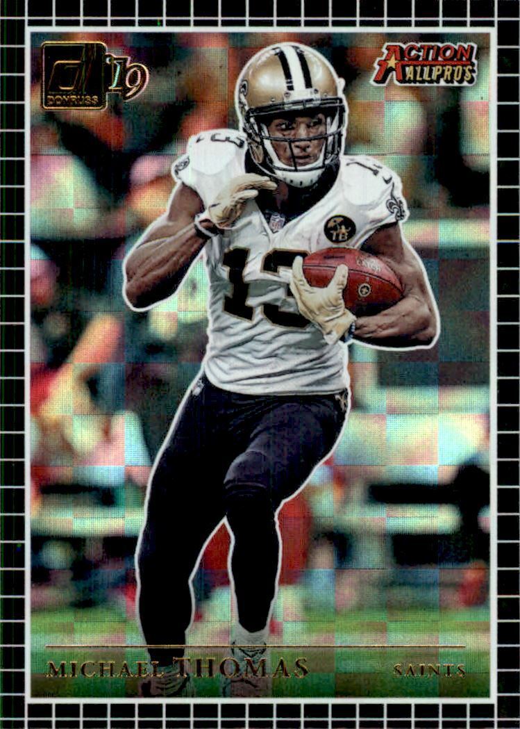 Michael Thomas 2019 Donruss Action All Pros Series Mint Card #9