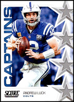 Andrew Luck 2019 Score Captains Series Mint Card #C-10
