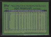 Joe Morgan 1982 Topps Series Mint Card #754
