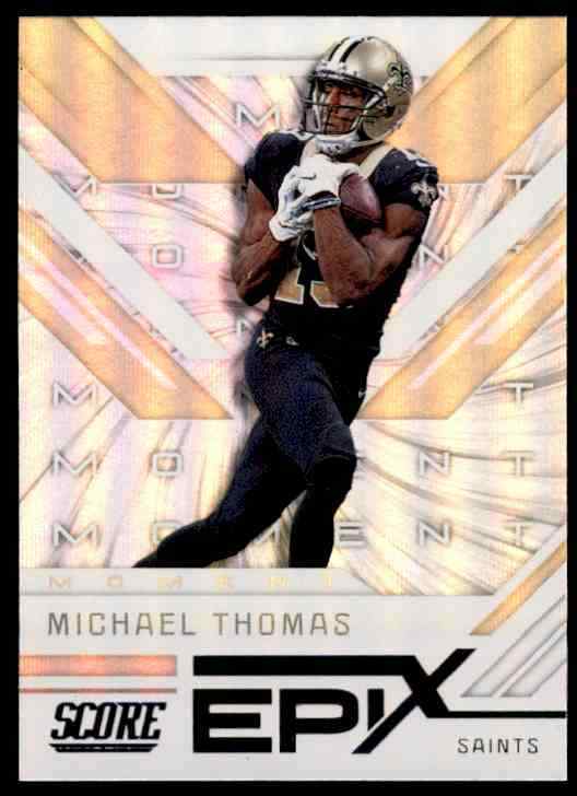 Michael Thomas 2019 Score Epix Moment Series Mint Card #EM-5