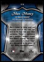 Max Muncy 2022 Topps Chrome Pinstriped Series Mint Card #P-18
