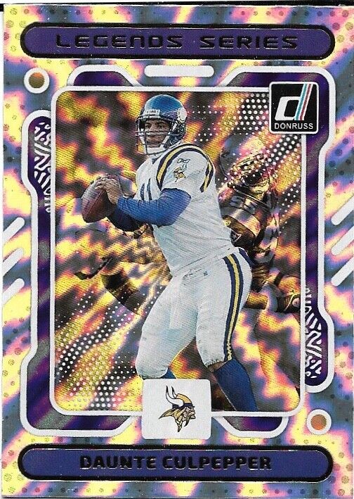 Daunte Culpepper 2023 Panini Donruss Legends Series Series Card #TLS-5