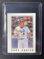 Gary Carter 1986 Topps Mini Leaders Series Mint Card #50
