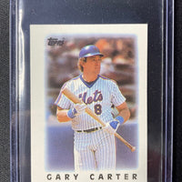 Gary Carter 1986 Topps Mini Leaders Series Mint Card #50