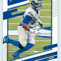 Aaron Donald 2021 Donruss Series Mint Card #140