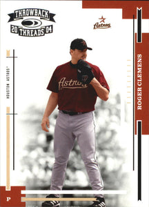Roger Clemens 2004 Throwback Threads Series Mint Card #88