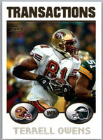 Terrell Owens 2004 Topps Series Mint Card #70
