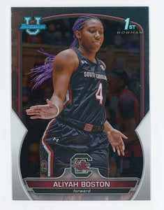 Aliyah Boston 2022 2023 Bowman University Chrome Mint Rookie Card #5