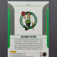 Jayson Tatum 2023 2024 Donruss Franchise Features Series Mint Card #1