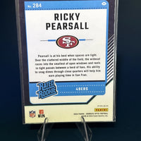 Ricky Pearsall 2024 Panini Donruss Optic Rated Rookie Silver Holo Series Mint Card #284