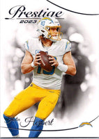 Justin Herbert 2023 Panini Prestige Series Mint Card #163
