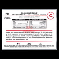 2024 Elly De La Cruz Topps Cincinnati Reds Mint BLUE Team Card #238
