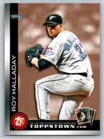 Roy Halladay 2010 Topps Toppstown Gold Code Card Series Mint Card #FCTTT9
