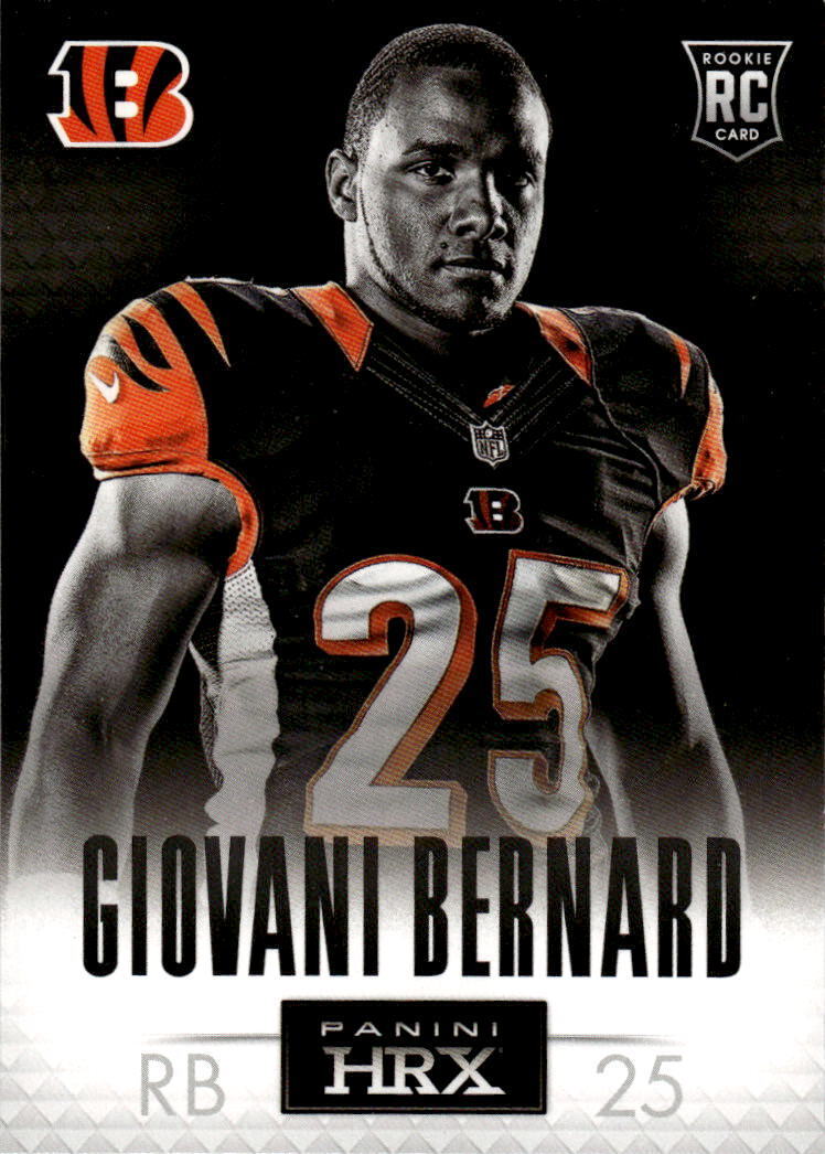 Giovani Bernard 2013 Panini HRX Series Mint Rookie Card #5