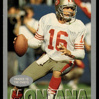 Joe Montana 1993 Fleer Series Mint Card #475