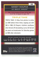 Sandy Koufax 2011 Topps Triple Threads Series Mint Card #100
