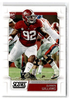 Quinnen Williams 2019 Panini Score Series Mint Rookie Card #365
