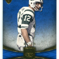 Joe Namath 2011 Topps Supreme Blue Series Mint Card #1 Only 429 Made