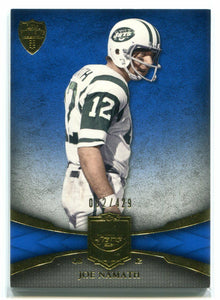 Joe Namath 2011 Topps Supreme Blue Series Mint Card #1 Only 429 Made