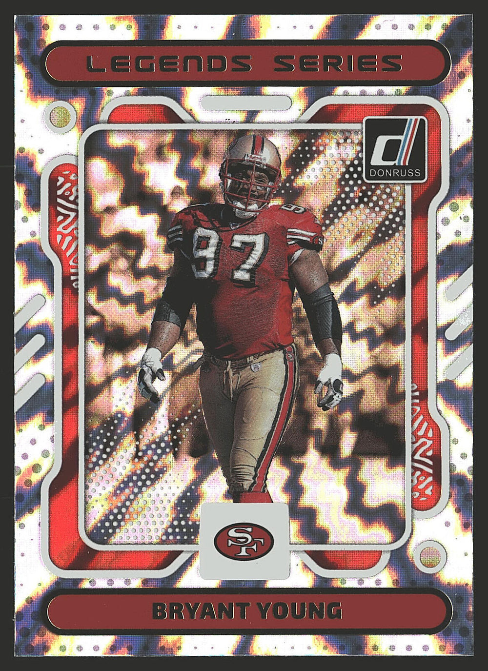 Bryant Young 2023 Panini Donruss Legends Series Series Card #TLS-20