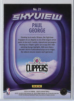 Paul George 2023 2024 Hoops Skyview Series Mint Card #21
