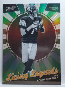 Ben Roethlisberger 2023 Panini Prestige Living Legends Series Mint Card #LL-5