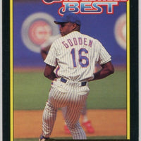 Dwight Gooden 1992 Topps Gold McDonalds Baseballs Best Series Mint Card #32