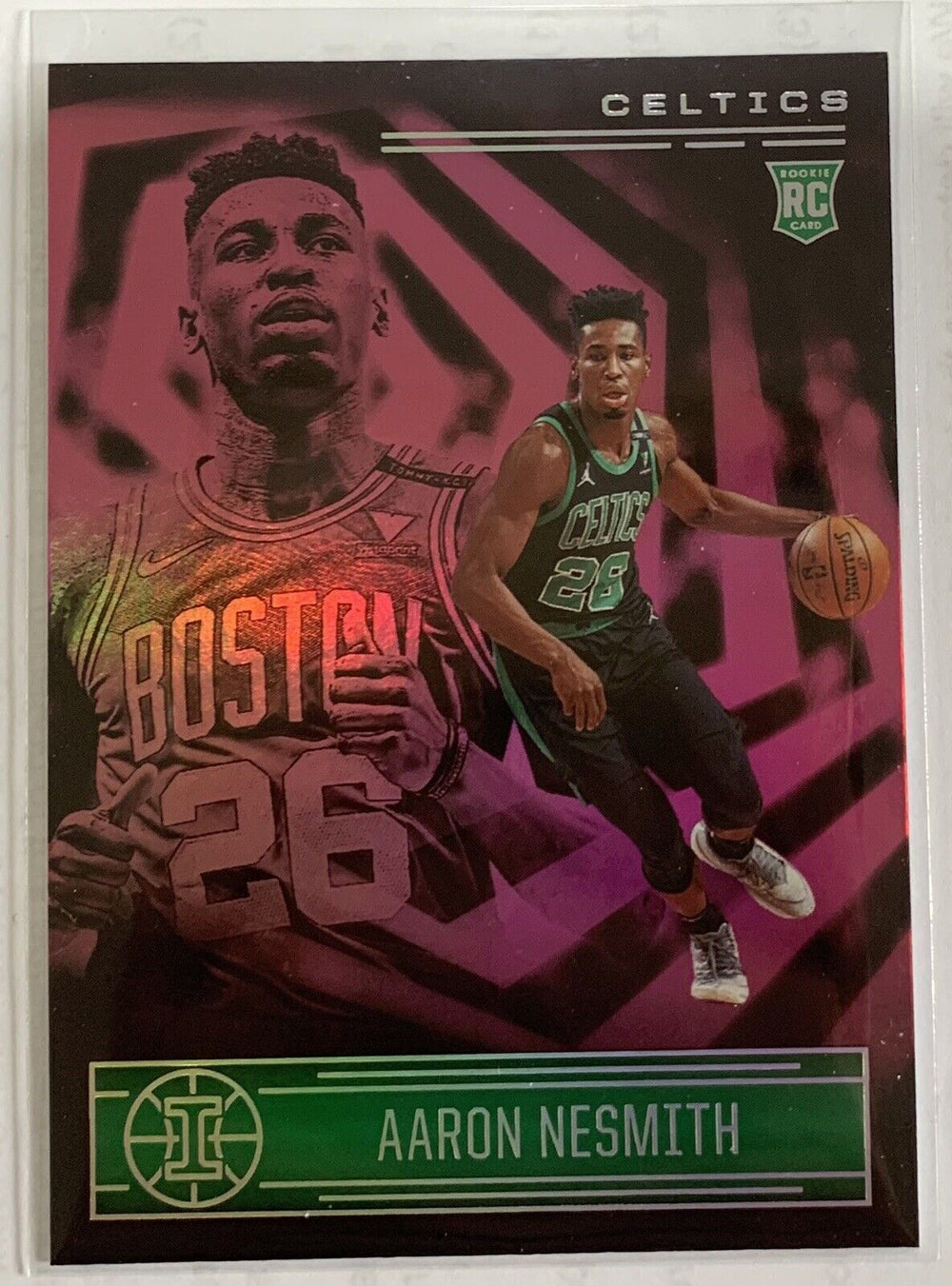 Aaron Nesmith 2020 2021 Panini  Illusions PINK Series Mint Rookie Card #179