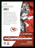 Chris Jones 2019 Panini Absolute  Series Mint Card #41
