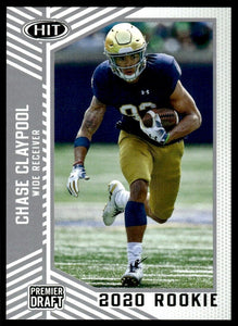 Chase Claypool 2020 Sage Hit Silver Series Mint ROOKIE Card #72