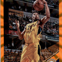 Thaddeus Young 2018 2019 Panini Donruss Holo Orange Laser Series Mint Card #132