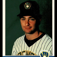 Paul Molitor 1984 Fleer Series Mint Card #207