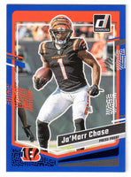 Ja´Marr Chase 2023 Donruss Press Proof Blue Series Mint Card #56
