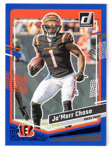 Ja´Marr Chase 2023 Donruss Press Proof Blue Series Mint Card #56