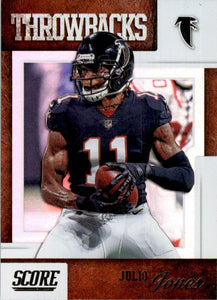 Julio Jones 2019 Score Throwbacks Series Mint Card #T-1