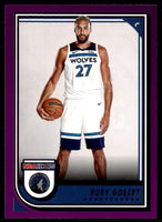 Rudy Gobert 2022 2023 Panini NBA Hoops Purple Series Mint Card #216
