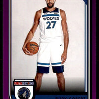 Rudy Gobert 2022 2023 Panini NBA Hoops Purple Series Mint Card #216