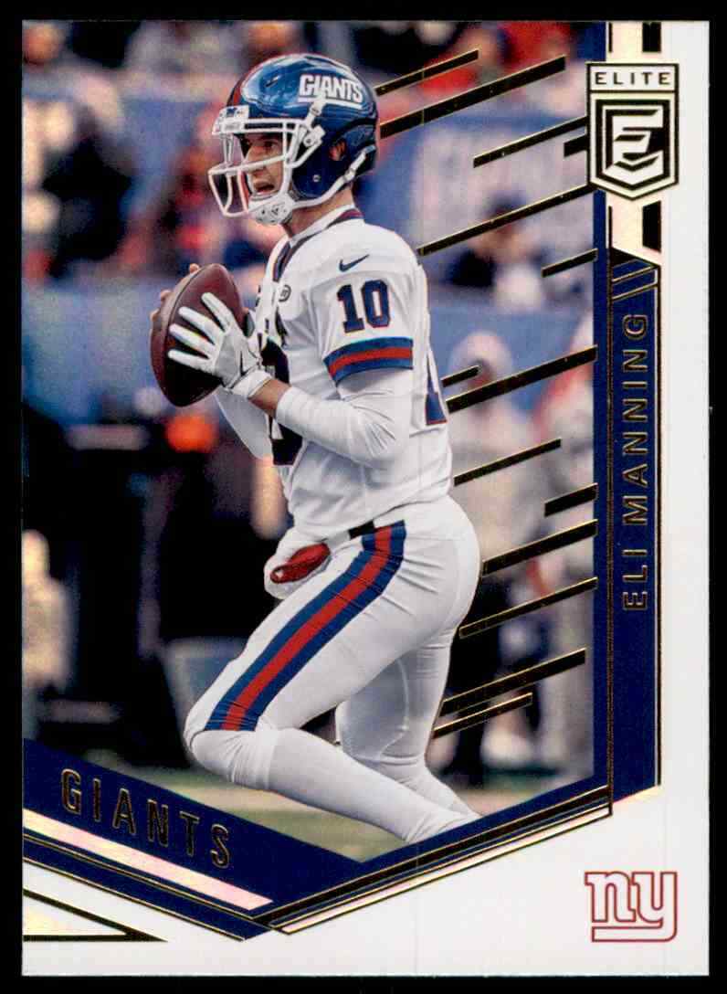 Eli Manning 2018 Donruss Elite Series Mint Card #5