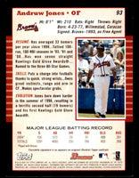 Andruw Jones 2005 Bowman Series Mint Card #93
