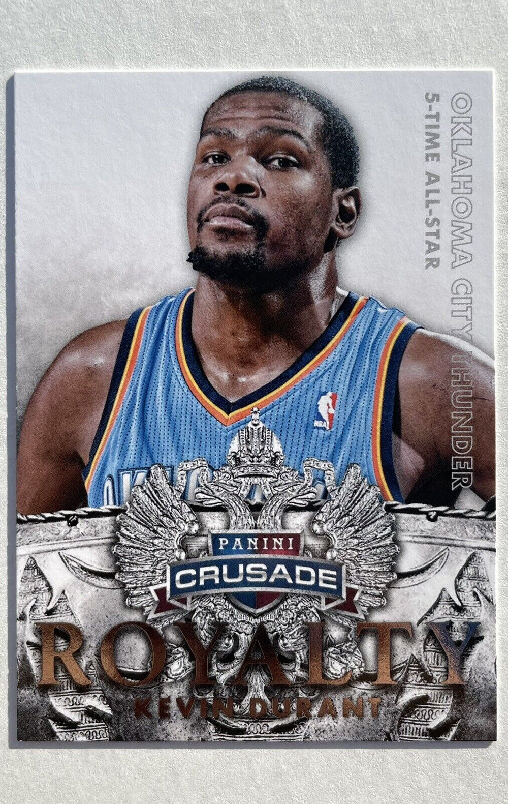 Kevin Durant 2013 2014 Panini Crusade Royalty Series Mint Card #18