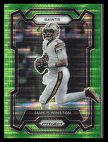 Jameis Winston 2023 Panini Prizm Neon Green Pulsar Series Mint Card #214
