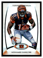 Mohamed Sanu 2012 Topps Platinum Series Mint Rookie Card #121
