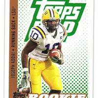 Joseph Addai 2007 Topps Draft Picks & Prospects Mint Rookie Card #172