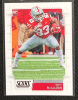 Terry McLaurin 2019 Panini Score Series Mint Rookie Card #424
